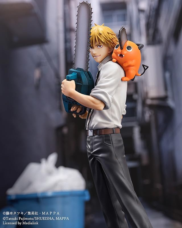 SEGA - Chainsaw Man - Denji & Pochita 1:7 Scale PVC Figure - Fundom