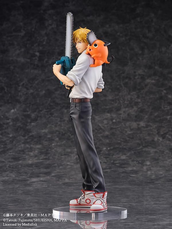 SEGA - Chainsaw Man - Denji & Pochita 1:7 Scale PVC Figure - Fundom