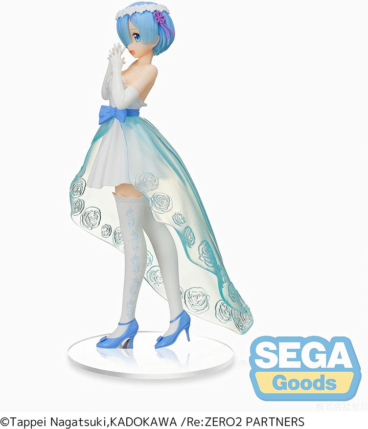 SEGA Re:Zero – Starting Life in Another World: Rem (Wedding Dress Ver.) SPM Figure - Fundom