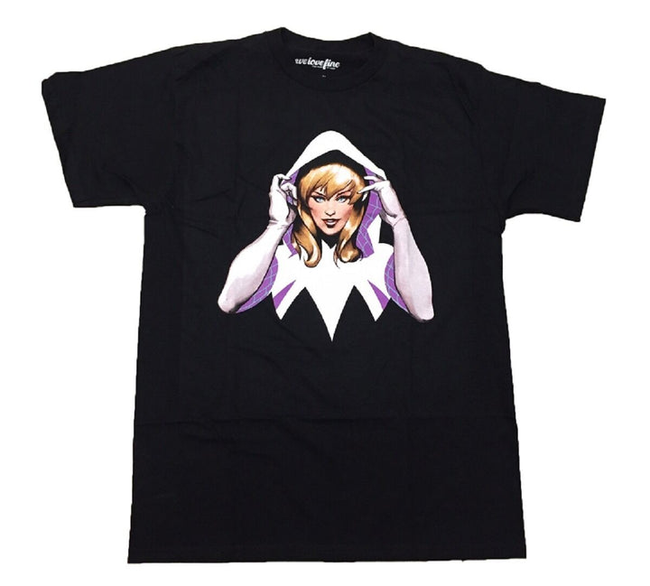 Spider - Gwen Reveal Spider Gwen Spider - Man Marvel Comics Adult T-Shirt - Fundom