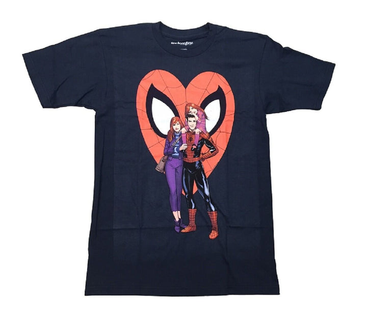 Spider - Man Meet The Parkers Marvel Comics Adult T-Shirt - Fundom