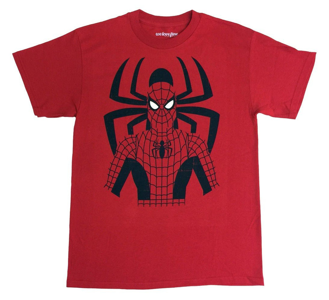 Spider - Man Minimal Marvel Comics Adult T-Shirt - Fundom