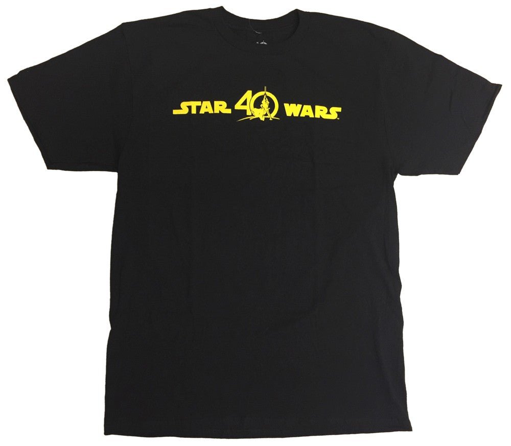 Star Wars 40Th Anniversary Adult T-Shirt - Fundom
