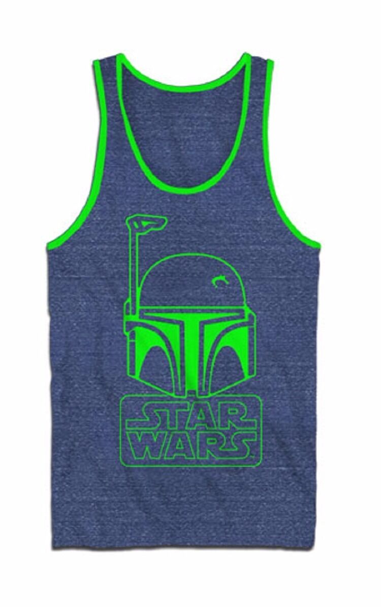 Star Wars Boba Fett Logo Adult Tank Top - Fundom