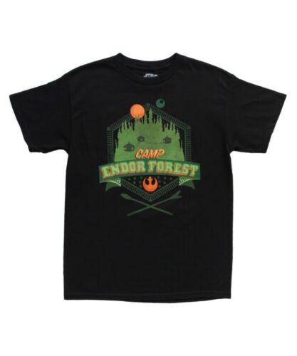Star Wars Camp Endor Forest Adult T-Shirt - Fundom