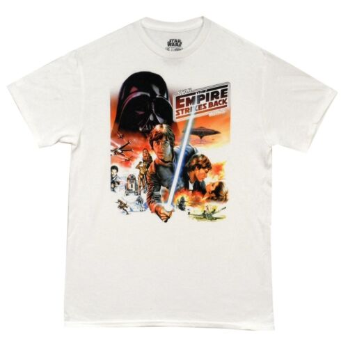 Star Wars Dynamic Empire Strikes Back Vader Luke Adult T-Shirt - Fundom