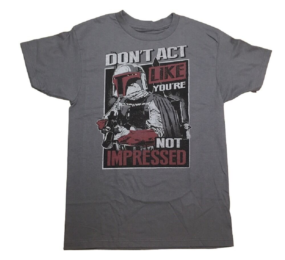 Star Wars Movie Boba Fett Impressions Adult T-Shirt - Fundom