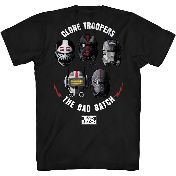 Star Wars The Bad Batch Heads Adult T-Shirt - Fundom