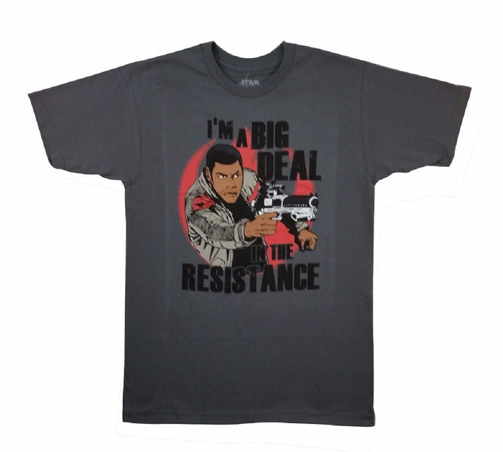 Star Wars The Force Awakens Finn Big Deal Adult T-Shirt - Fundom