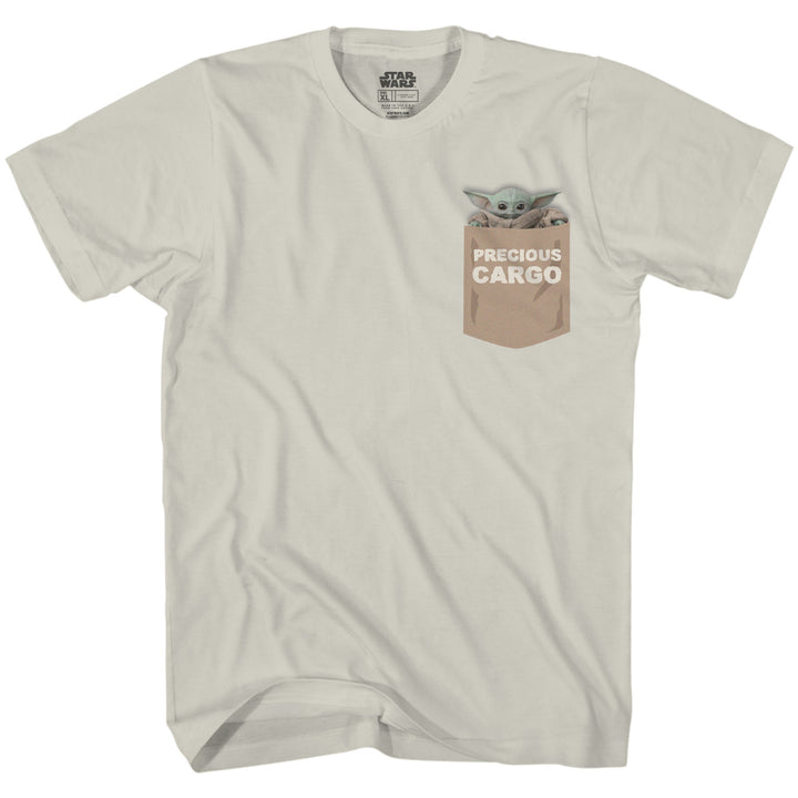 Star Wars The Mandalorian Baby Yoda Precious Cargo Adult Unisex T Shirt - Fundom