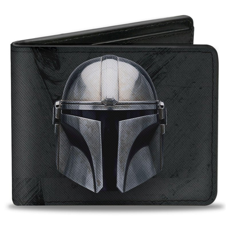 Star Wars The Mandalorian Helmet Bounty Hunter Icon Bifold Wallet - Fundom