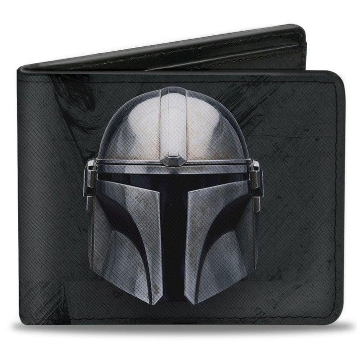 Star Wars The Mandalorian Helmet Bounty Hunter Icon Bifold Wallet - Fundom