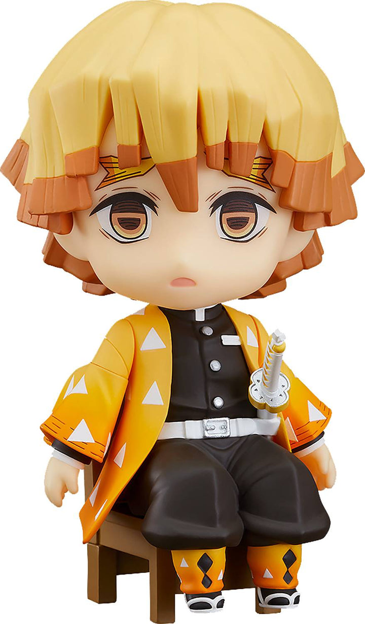 Good Smile Demon Slayer Kimetsu no Yaiba Zenitsu Agatsuma Nendoroid Swacchao! Action Figure