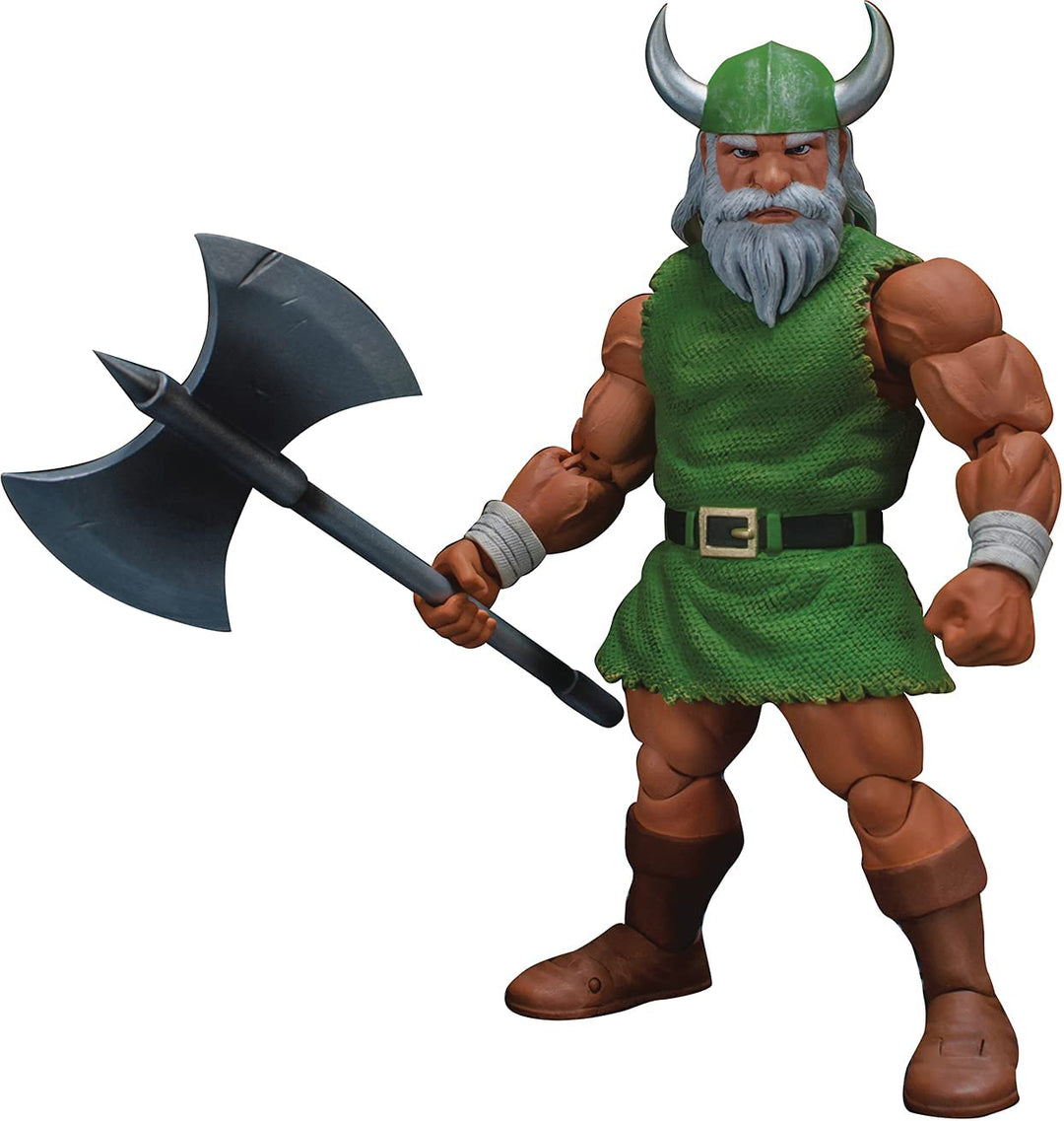 Storm Collectibles - Golden Axe - Gilius Thunderhead & Chicken Leg 1/12 Action Figure - Fundom