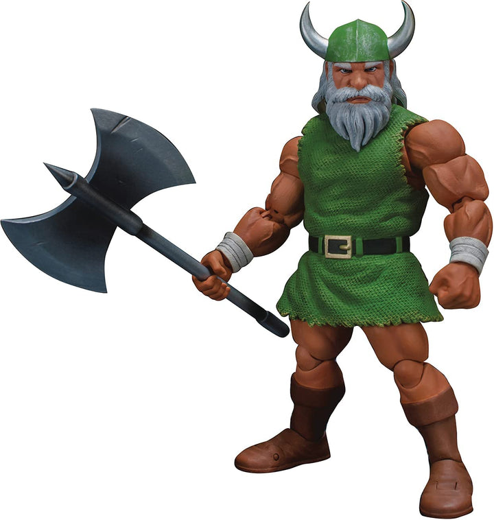 Storm Collectibles - Golden Axe - Gilius Thunderhead & Chicken Leg 1/12 Action Figure - Fundom