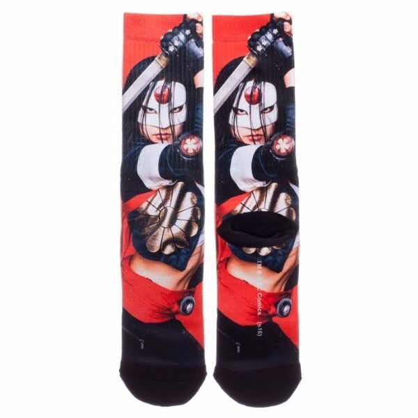 Suicide Squad Katana Premium Sublimated Crew Socks Socks - Fundom