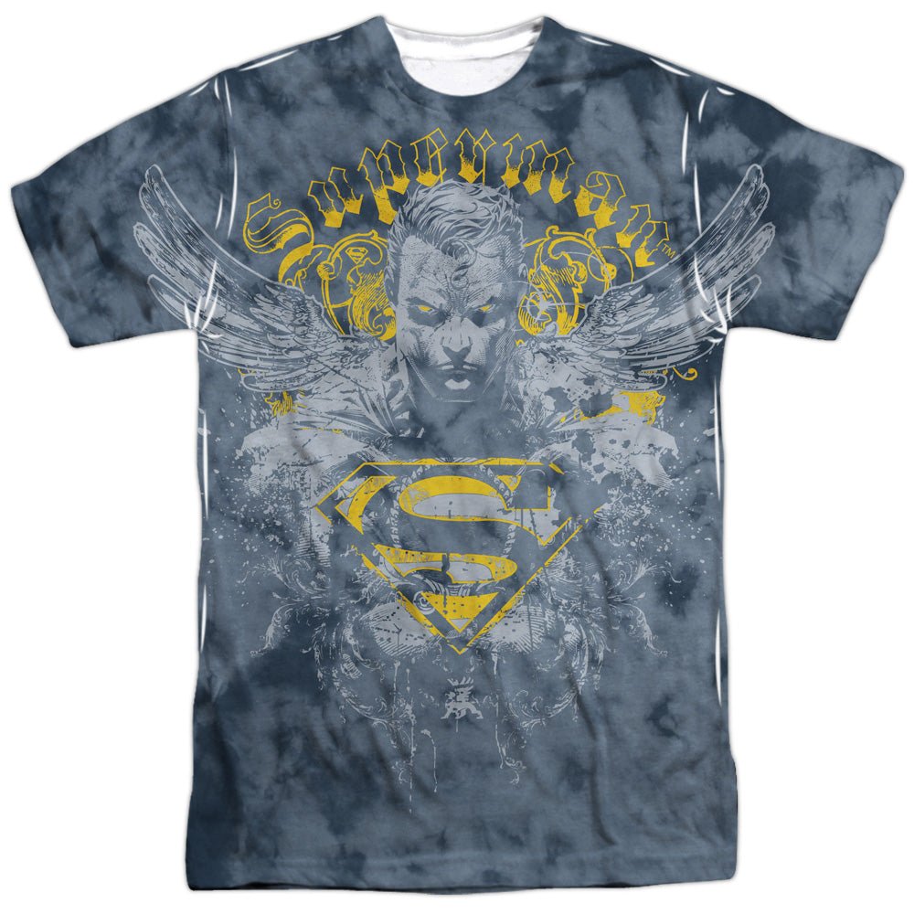 Superman Stand Your Ground Big Print Sublimation Adult T-Shirt - Fundom