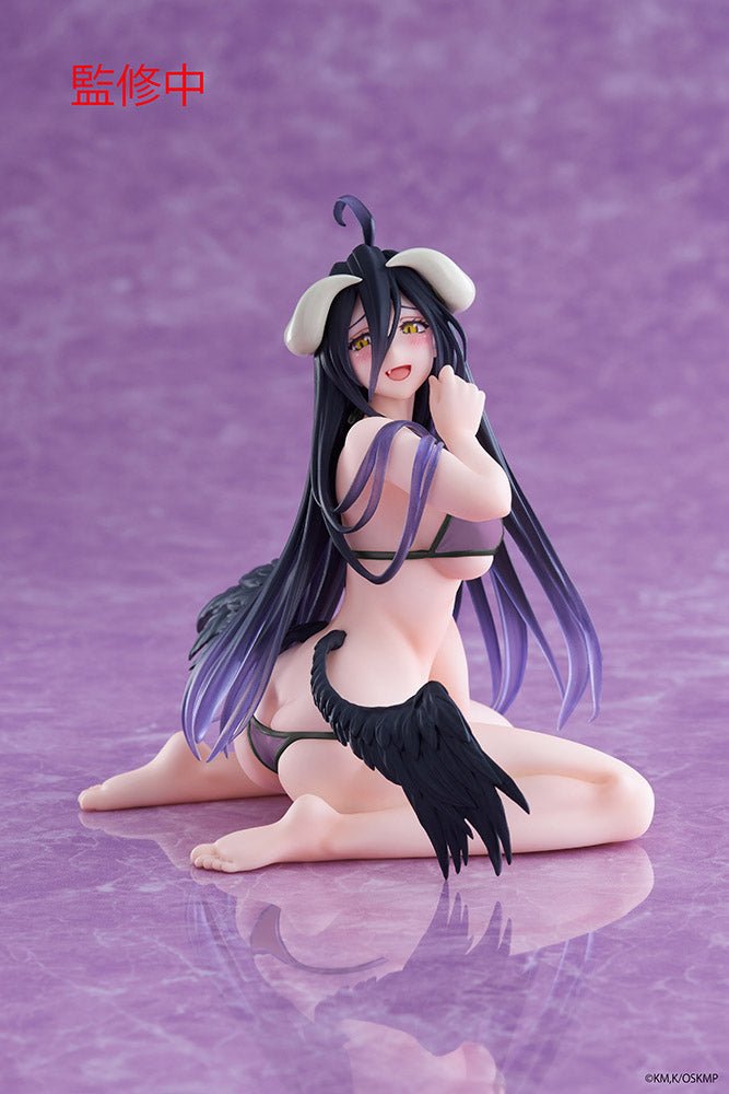 Taito - Overlord - Albedo Swimsuit Version Renewal Edition Desktop Cute Figure - Fundom