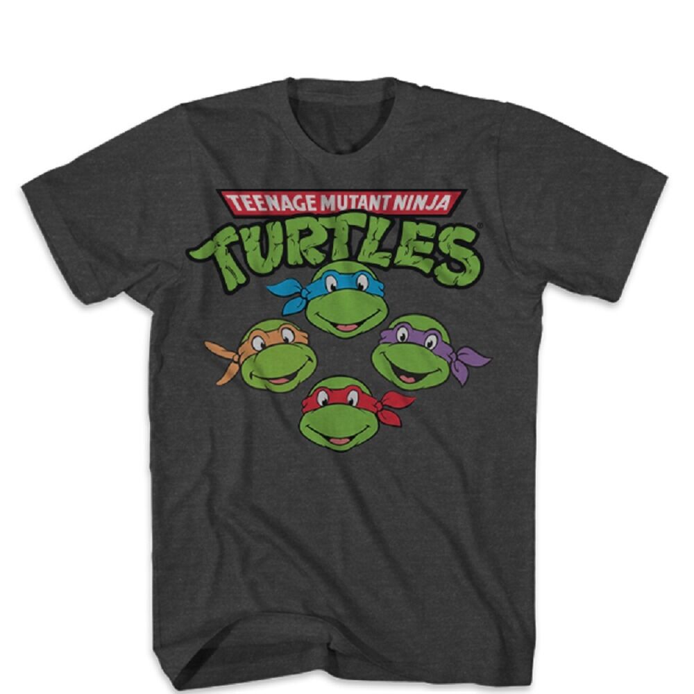 Teenage Mutant Ninja Turtles The Four Heads Licensed Adult T-Shirt - Fundom