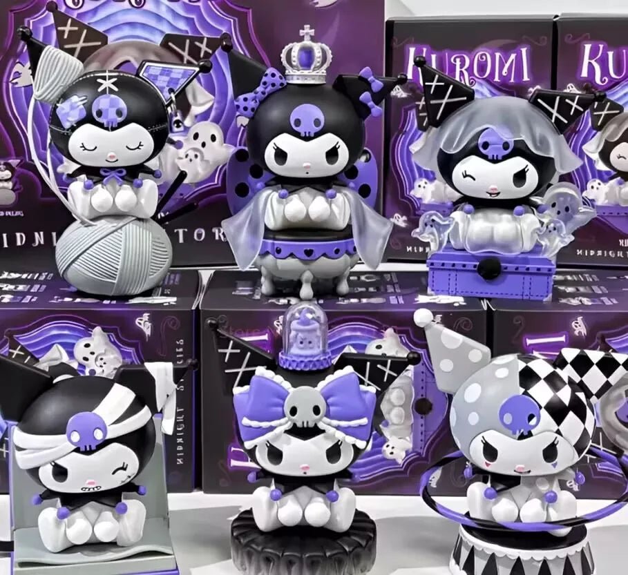 Ten Toy Kuromi Dark Night Stories Series Figures Blind Box Fundom