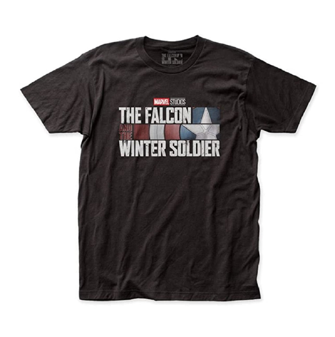 The Falcon and The Winter Soldier Logo Marvel Adult T Shirt - Fundom