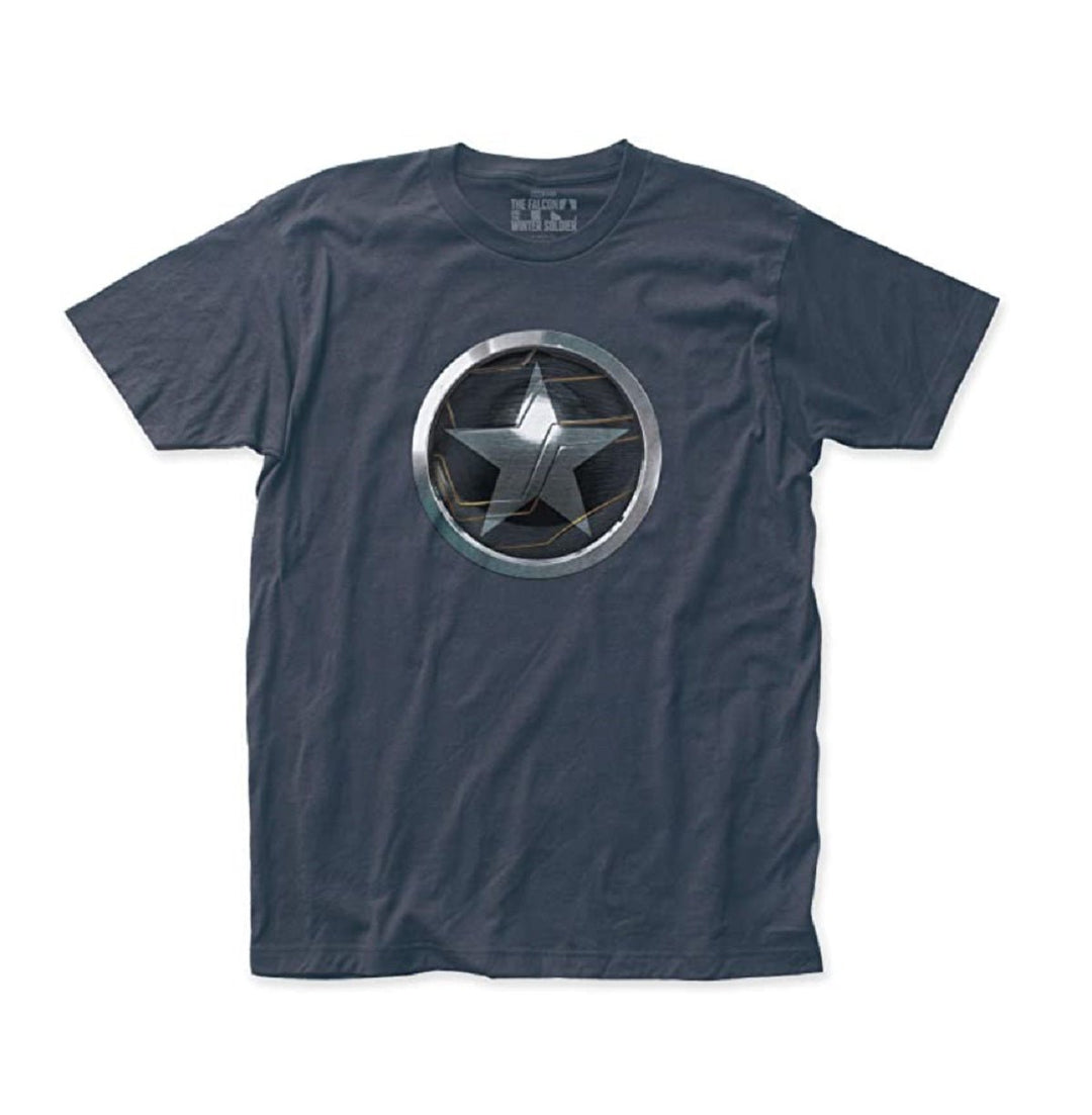 The Falcon and The Winter Soldier WS Logo Marvel Adult T Shirt - Fundom