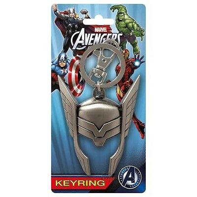 Thor Helmet Avengers Marvel Comics Pewter Key Chain Key Ring - Fundom