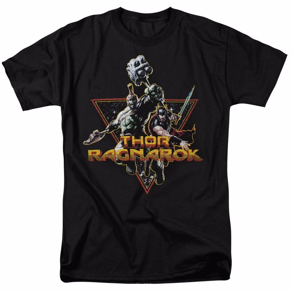 Thor Ragnarok Hulk Space Buddies Marvel Comics Adult T-Shirt - Fundom