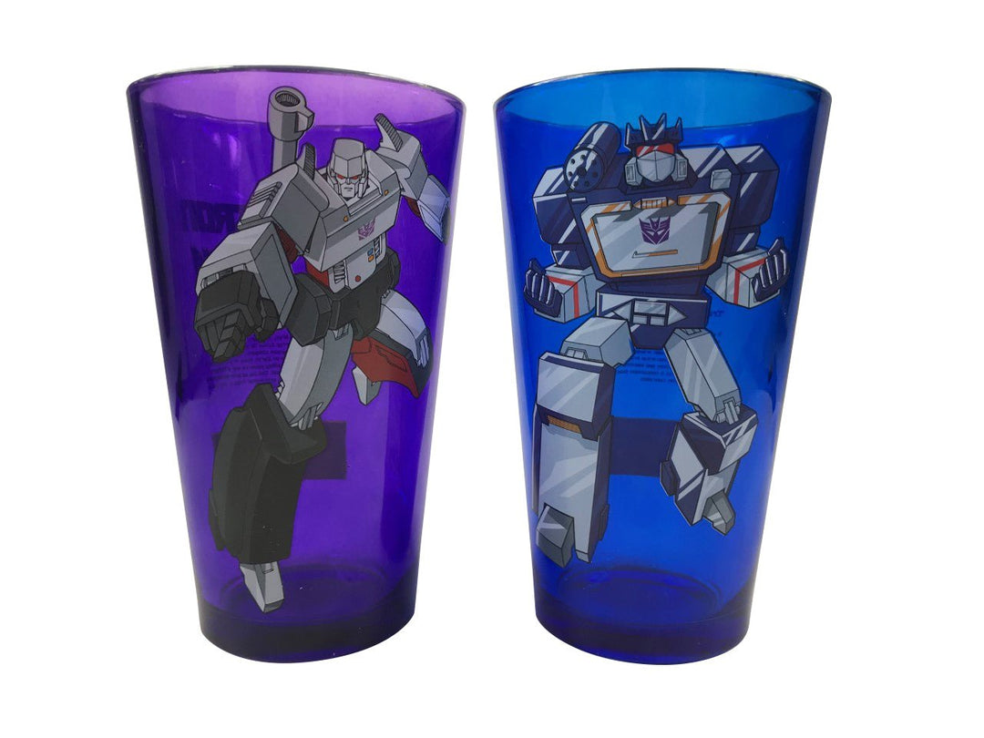 Transformers Decepticons Megatron And Soundwave 2 pack Pint Glass Set - Fundom