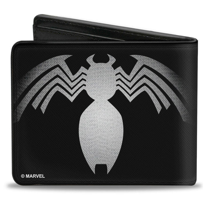 Venom Logo Spider - Man Marvel Comics Adult Bi - Fold Wallet - Fundom