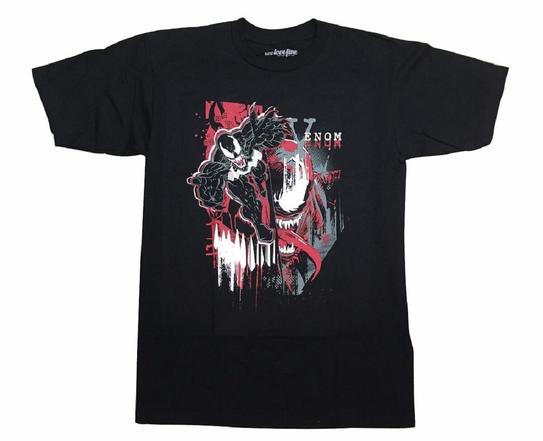 Venom Trash Polka Spider - Man Marvel Comics Adult T-Shirt - Fundom