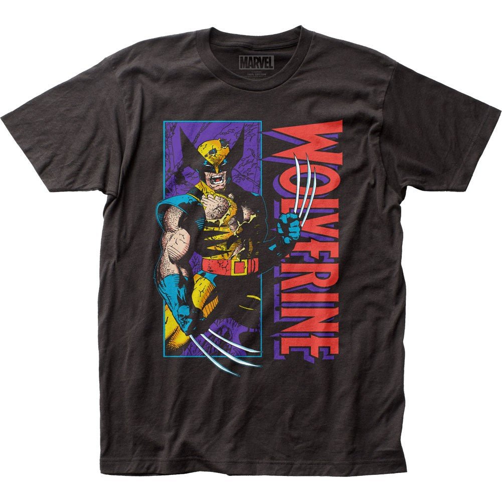 Wolverine Shredded Marvel Comics Licensed Fitted Adult Unisex T-Shirt - Fundom