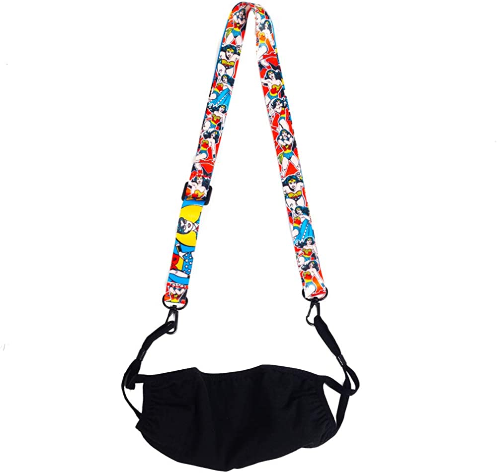 Wonder Woman Classic Comic Book Artwork Lanyard Neck Strap Id Holder - Fundom