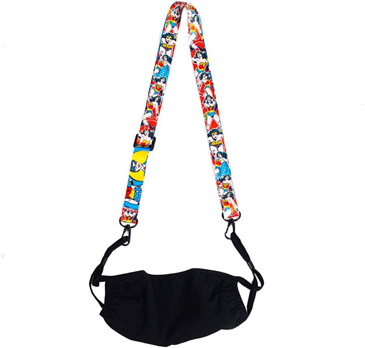Wonder Woman Classic Comic Book Artwork Lanyard Neck Strap Id Holder - Fundom