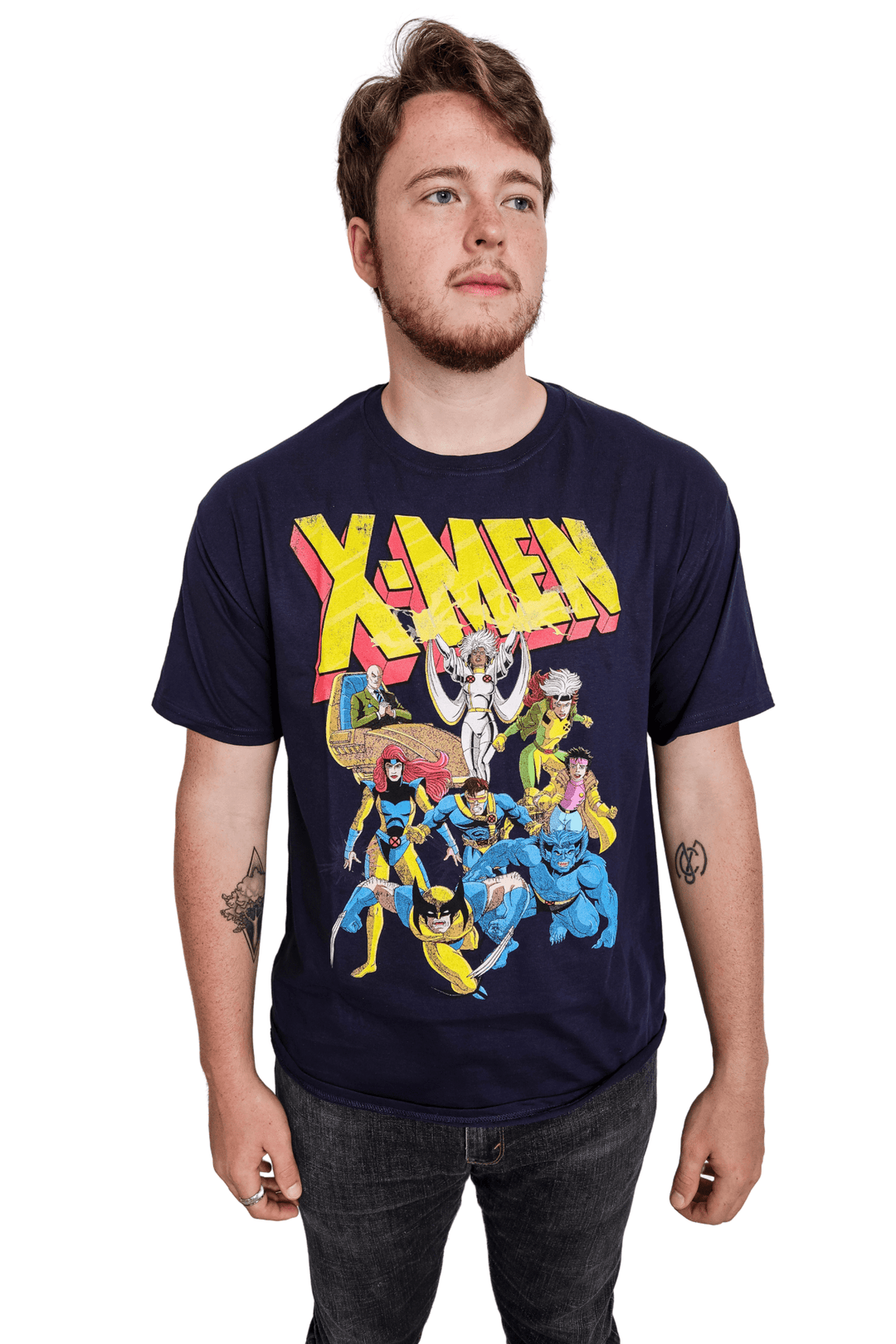 X - Men Animated Series 90's Team Marvel Comics Officially Licensed Adult T-Shirt - Fundom