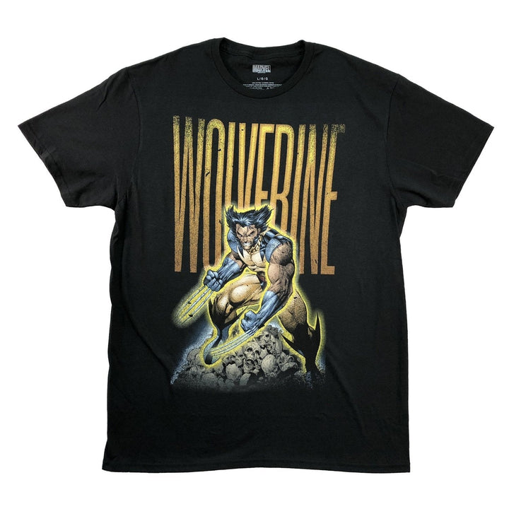 X - Men Wolverine Skull Pile Marvel Comics Adult T-Shirt - Fundom