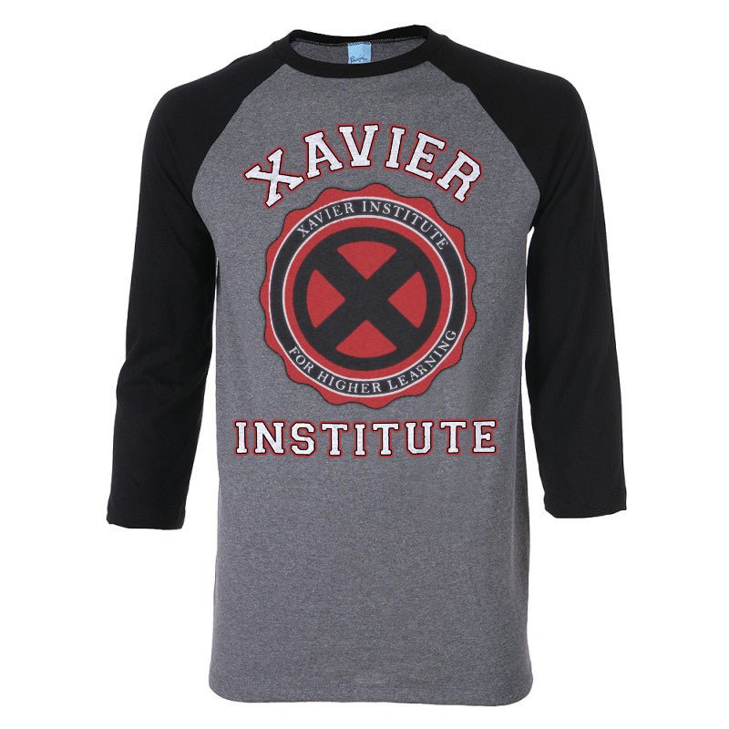 X - Men Xavier Institute Symbol Marvel Comics Baseball T-Shirt - Fundom