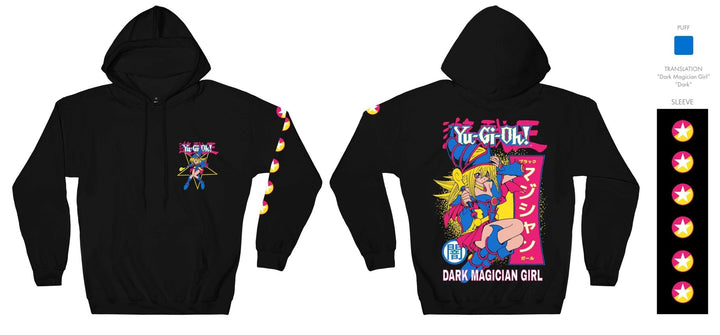 Yu - Gi - Oh! Duel Dark Magician Girl Licensed Adult Hoodie - Fundom