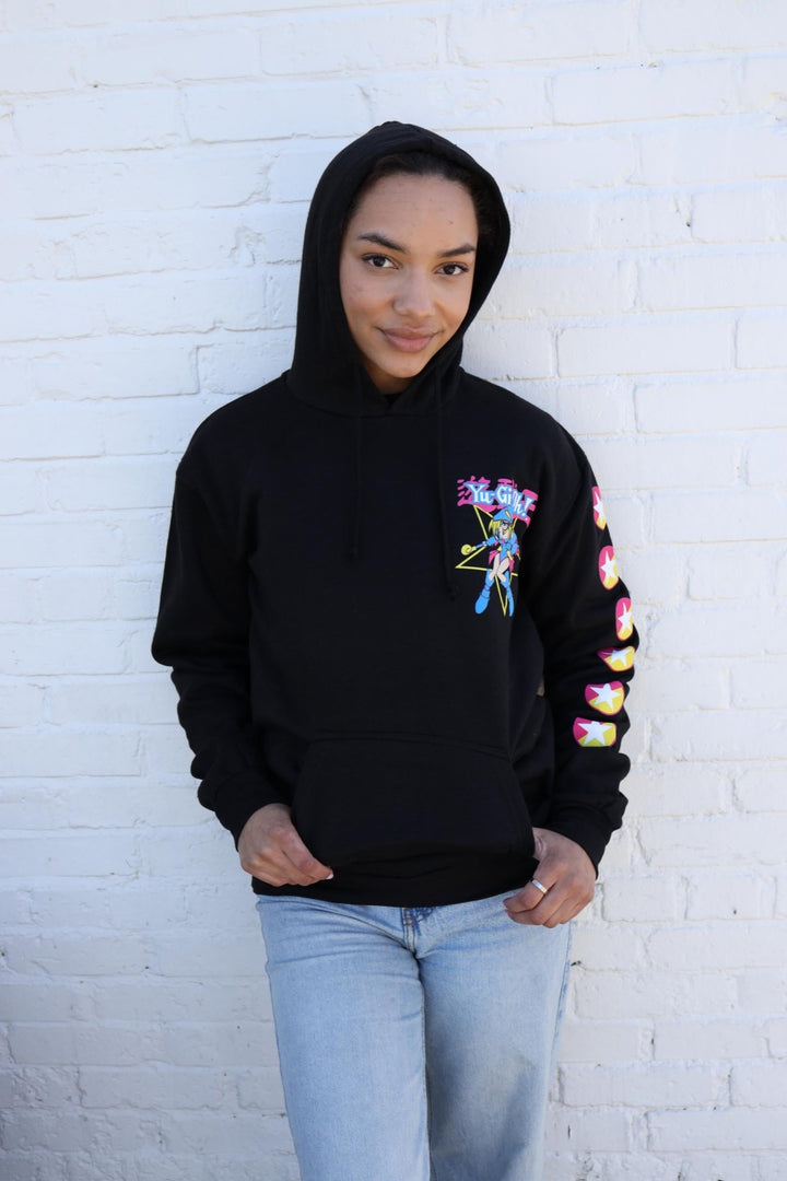 Yu - Gi - Oh! Duel Dark Magician Girl Licensed Adult Hoodie - Fundom