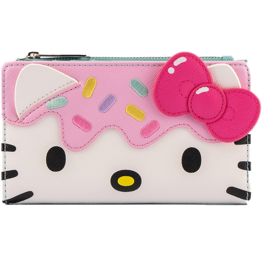 Loungefly Sanrio Hello Kitty Cupcake Faux Leather Flap Wallet