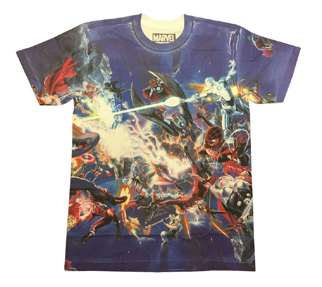 Marvel Secret Planet Marvel Comics Adult T-Shirt