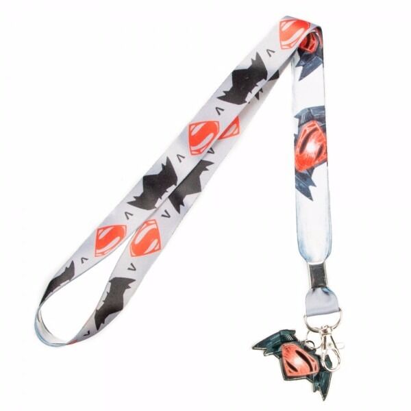 Batman Bat Shield DC Comics Lanyard Neck Strap Id Holder With Charm – Fundom