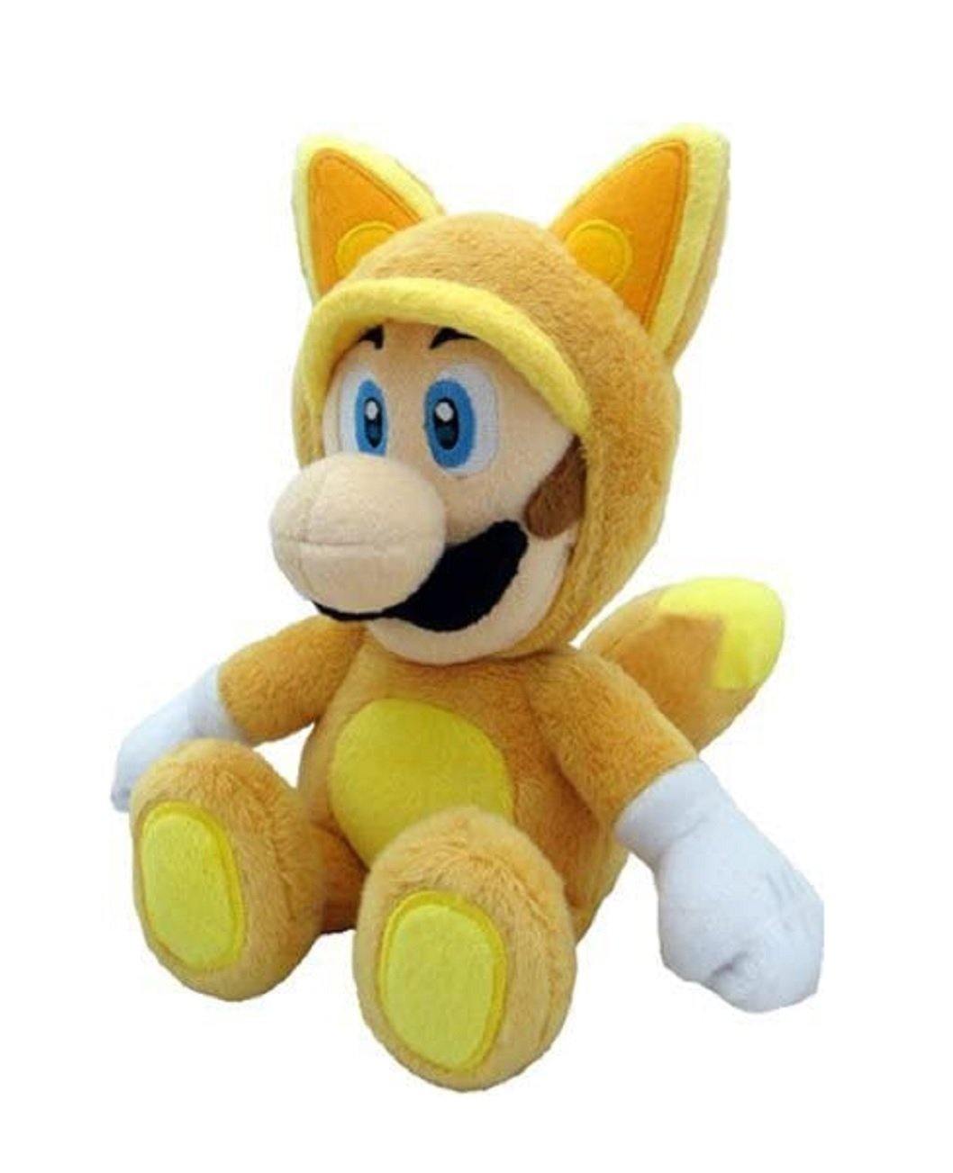 Nintendo Super Mario All Star Collection Kitsune Fox Luigi Plush 9"