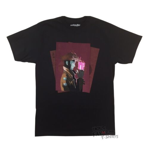 X-Men Gambit Ace Of Cards Marvel Comics Adult T-Shirt
