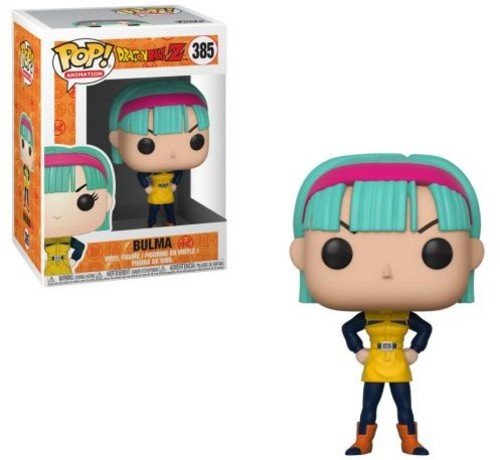 Funko Pop Animation Dragon Ball Z Bulma Yellow Outfit Vinyl Figure