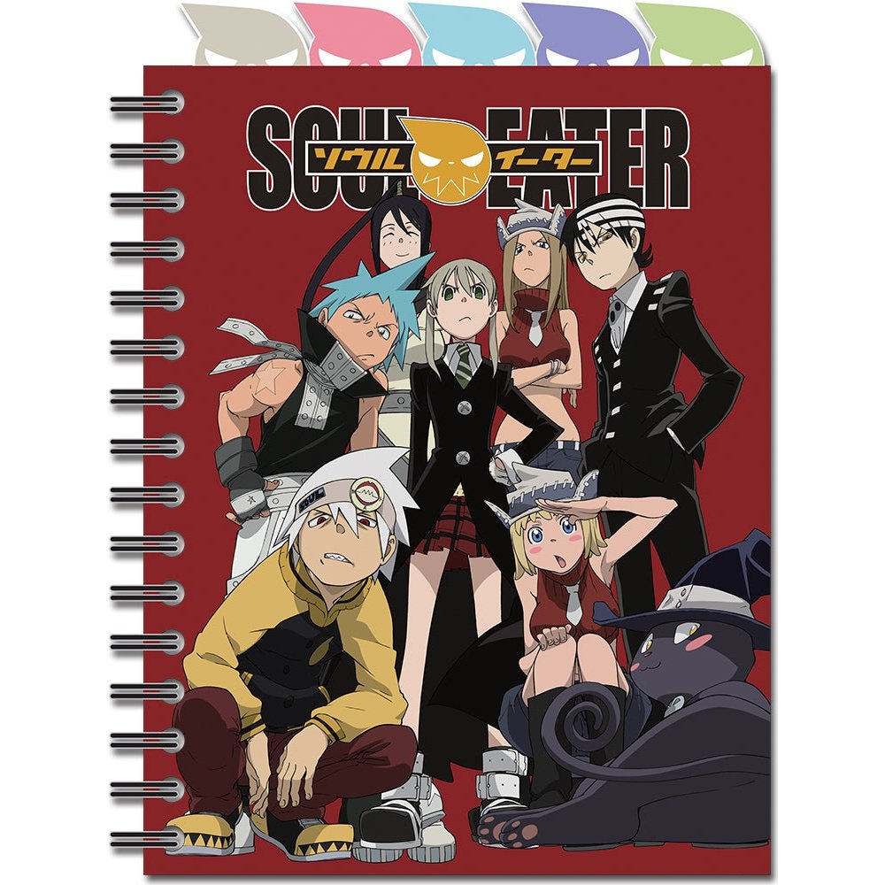 Soul Eater - Group Tabbed Notebook Great Eastern Entertainment