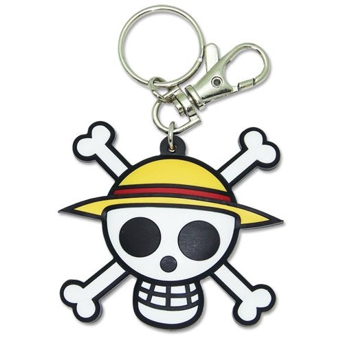 One Piece Straw Hat Pirates Skull Pin, Official Anime Gifts