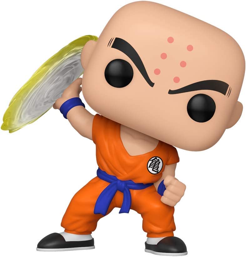 Funko Pop Animation: Dragon Ball Z - Krillin with Destructo Disc Vinyl Figure