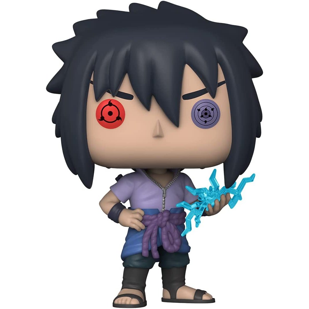 Funko Pop! Naruto Shippuden Sasuke Uchiha Rinnegan Chidori Chase Figure AAA  Anime Exlcusive