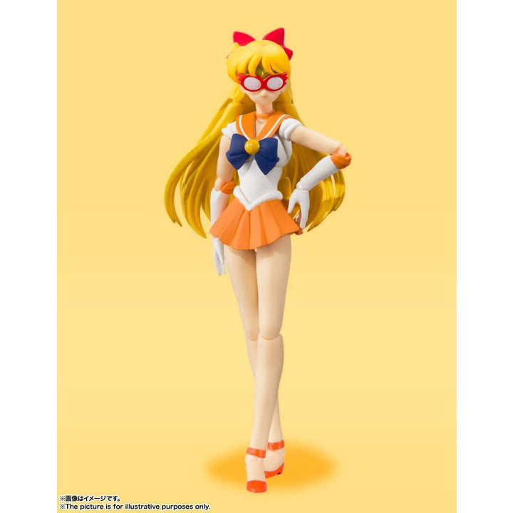 Sailor Venus Animation Color Edition Pretty Guardian Sailor Moon Bandai Tamashi Nations S.H. Figuarts